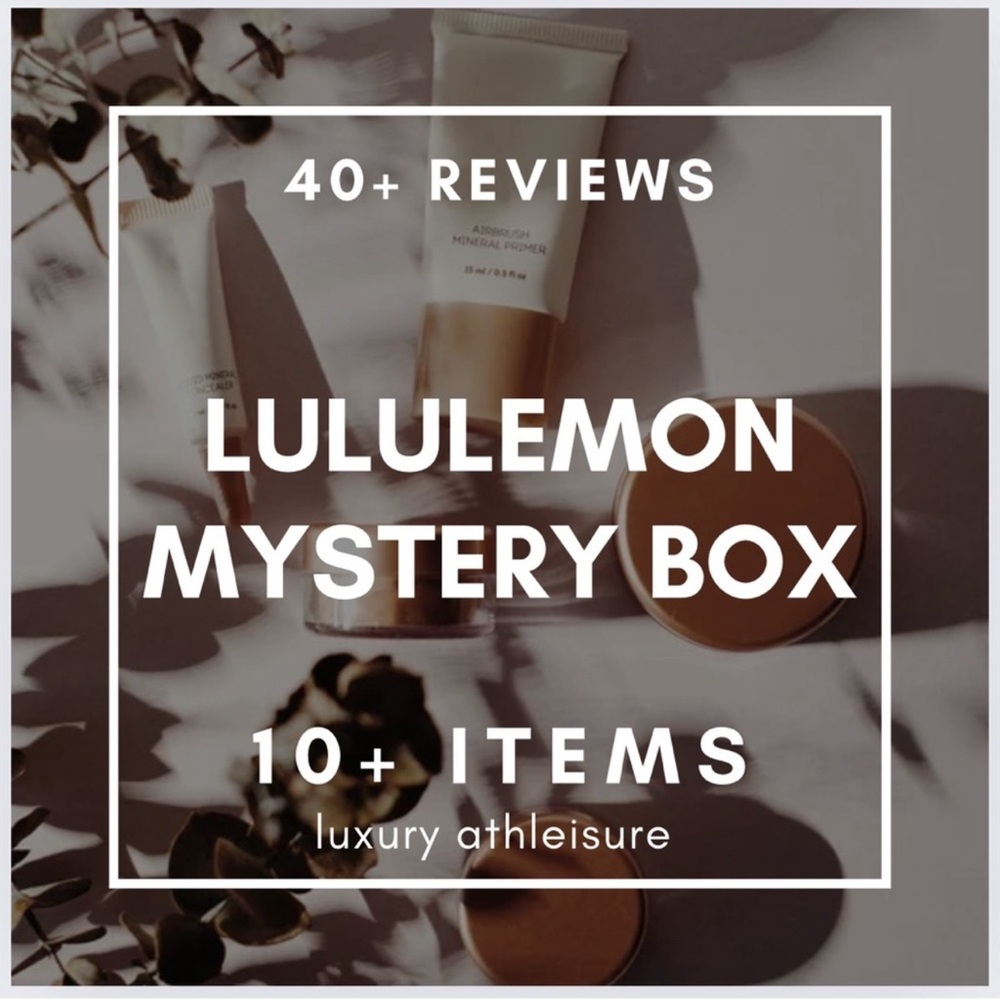 IT GIRL MYSTERY BOX. NWT GUARANTEED. LULULEMON ARITZIA KHY MYSTERY BOX